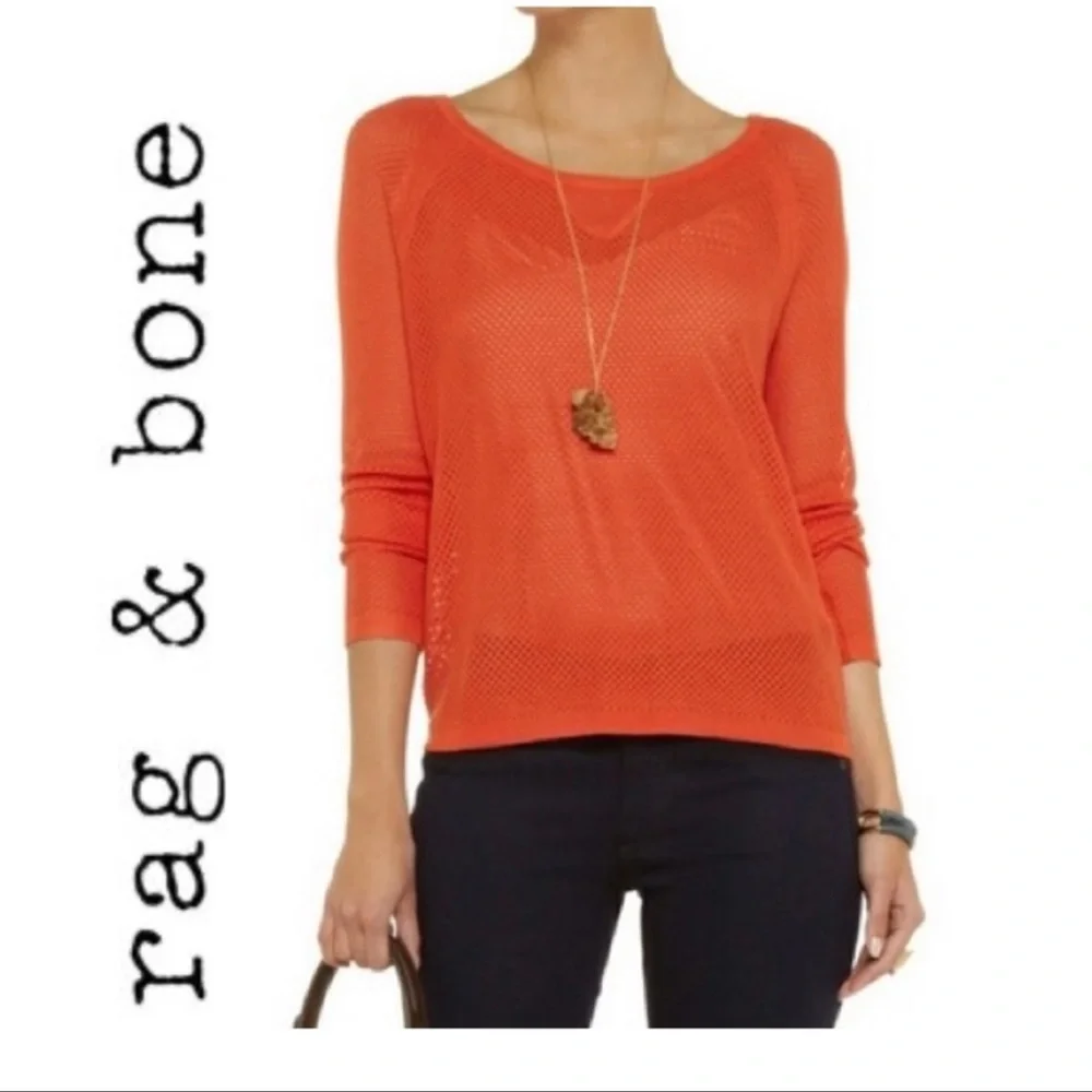 Rag & Bone Katya Mesh Sweater